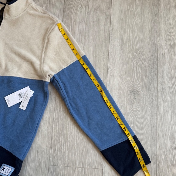 Hurley ~ Mesa Windchill ~ 1/4 zip, pullover, fleece sweatshirt ~ BRAND NEW! sz L - Picture 9 of 10